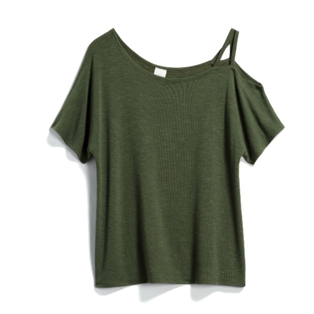 Kaleigh one shoulder knit top